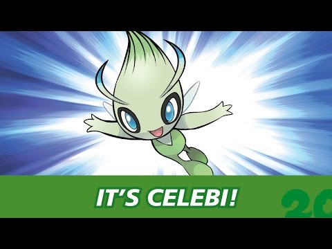 UK: Celebrate #Pokemon20 with the Mythical Pokémon Celebi!