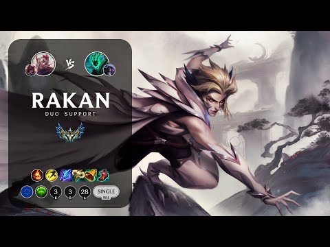 Rakan Support vs Thresh - EUW Challenger Patch 13.1