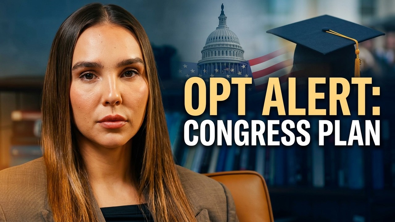 BREAKING UPDATE: This OPT Bill Congress Doesn't Want Indian Students to Ignore? #usimmigration