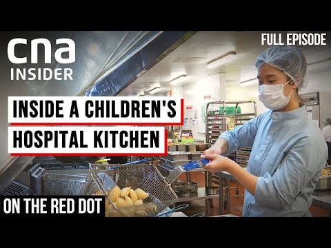 Masterchef Cooks Inside KK Women's and Children's Hospital Kitchen | Eat Up! | On The Red Dot