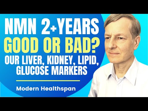 NMN 2+ Years: Good Or Bad? Our Liver, Kidney, Lipid & Glucose Markers | Review By Modern Healthspan