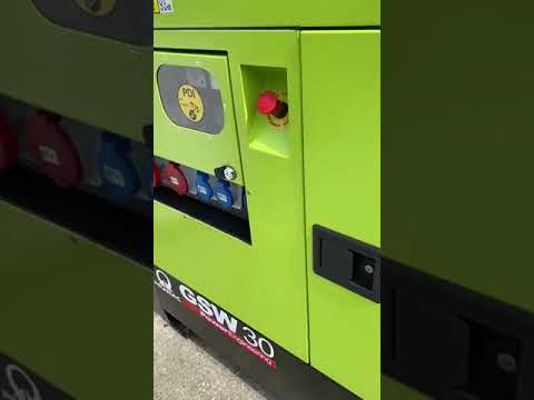 33 KVA PRAMAC GSW30 SILENT PERKINS ENGINE WITH SOCKETS, KEY START