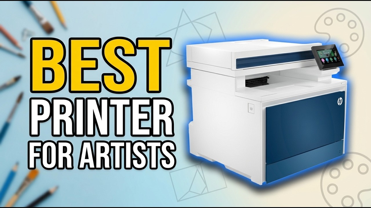 Best Laser Printer For Artists 2026: Top 5 Color Laser Printers for Your Creative Studio