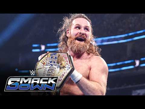 Sami Zayn recaptures the United States Championship: SmackDown highlights, March 27, 2026