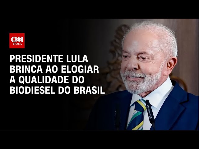 “Biodiesel da Petrobras dá até para beber”, diz Lula em Moçambique | CNN 360°