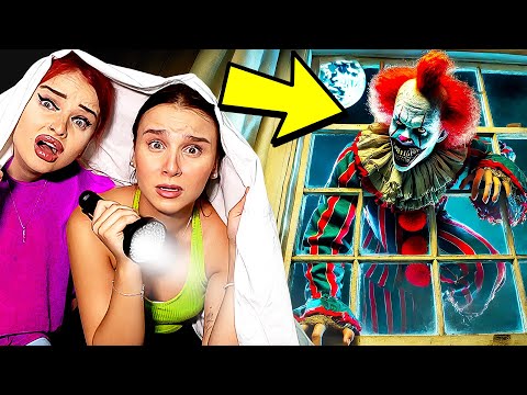 100 Stunden mit HORROR CLOWN ! 😫🩸(wie alles begann) - Celina
