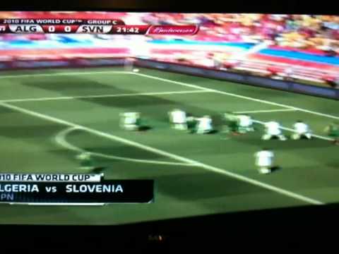 Algeria vs slovenia [0-0] first half highlights