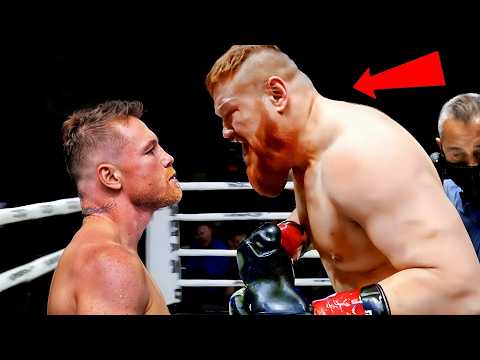 When Canelo Alvarez DESTROYED Cocky Muscle Giants With His Fists!