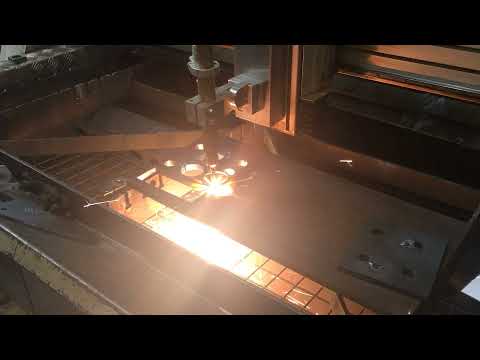 CR PLASMA Running OXY fuel cutting process
