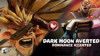 Beating Darkmoon With Bristleback (No Techies)