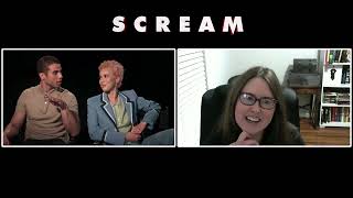 SCREAM Video Interview: Jasmin Savoy Brown & Mason Gooding Embrace Humor & the Meeks Family Legacy video