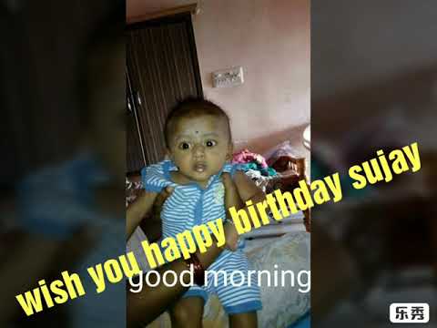Wish you happy birthday sujay