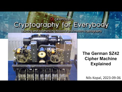 The German SZ42 Cipher Machine Explained
