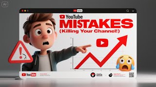 10 YouTube Mistakes That Are Killing Your Channel, #chatgpt #facts , #youtubegrowth, #youtubevideos