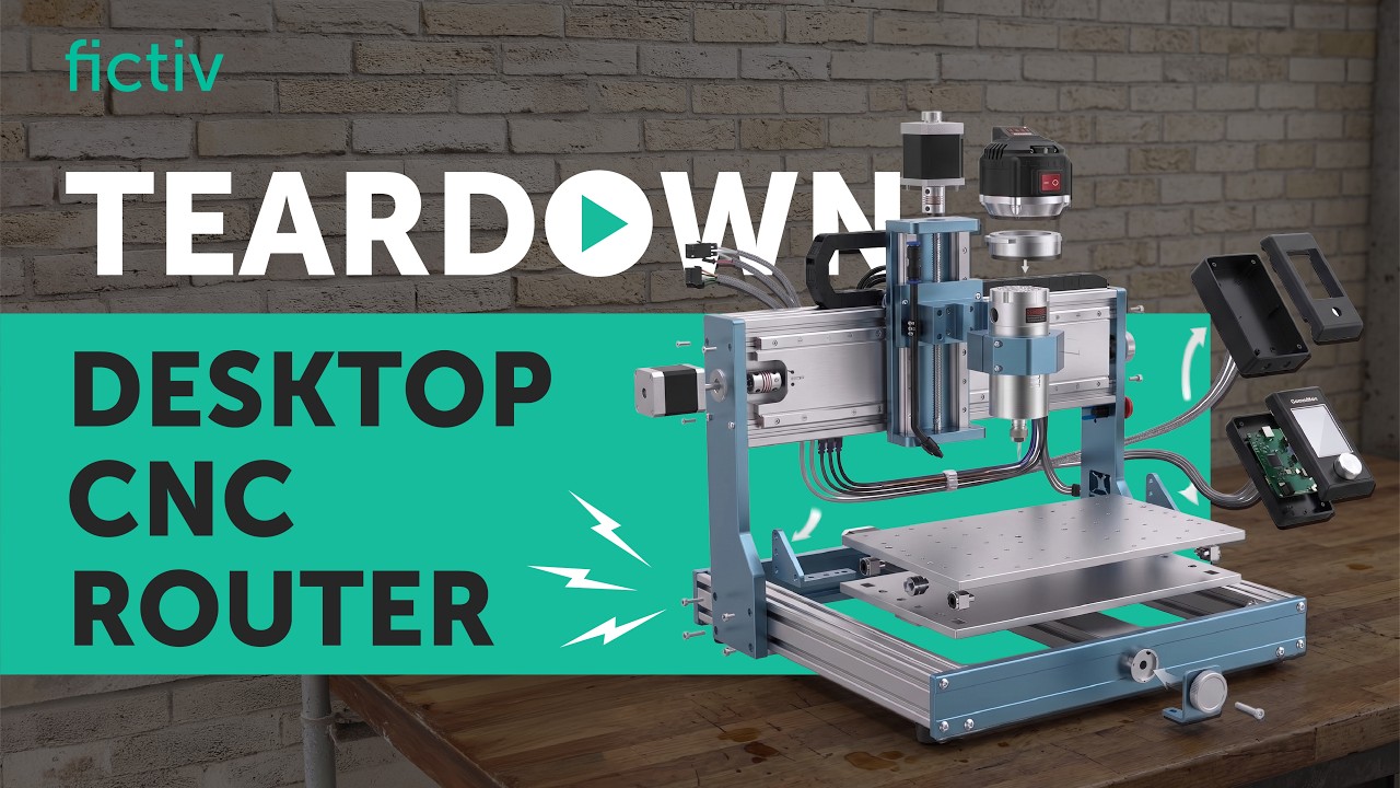 Fictiv Engineers Teardown the Genmitsu 3030 PROVer Ultra CNC Router
