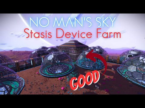 The Ultimate Way to Make Money in No Man's Sky | Building a Stasis Device Farm Guide