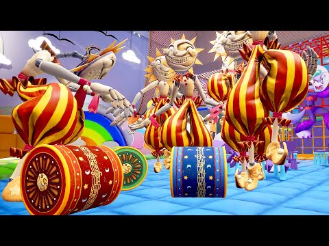 How Sun Army clean up messes made by Gregory - FNAF Security Breach