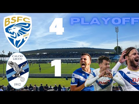 P L A Y O F F 💙🤍🤩 | Live Reaction Brescia Lecco (4-1) Serie B