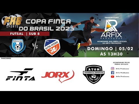PRATA DA CASA X ALPHA - FUTSAL SUB 8