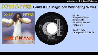 Donna Summer - Whispering Waves (Single Edit)