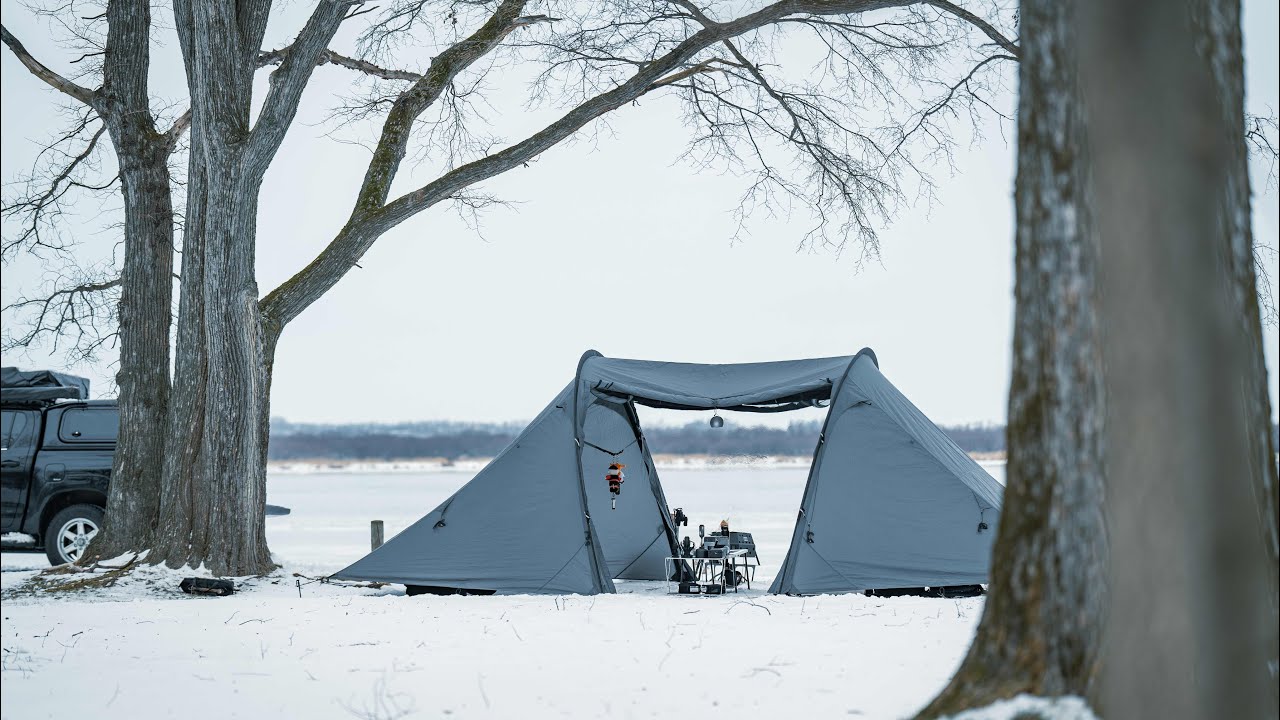 雪が積もったからとりあえずデイキャンプに行きたくなった日 / winter solo camping