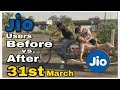Jio Users Before Vs After 31st March Round2Hell R2H