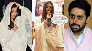 Aishwarya Rai's Shocking statement on her Divorce with Abhisekh on her 50th Birthday with Aaradhya