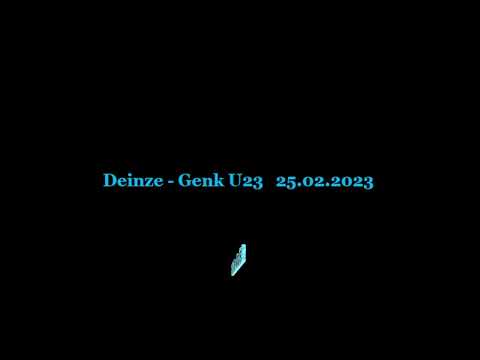 Deinze-Genk U23 25 02 2023 betting tips and analis