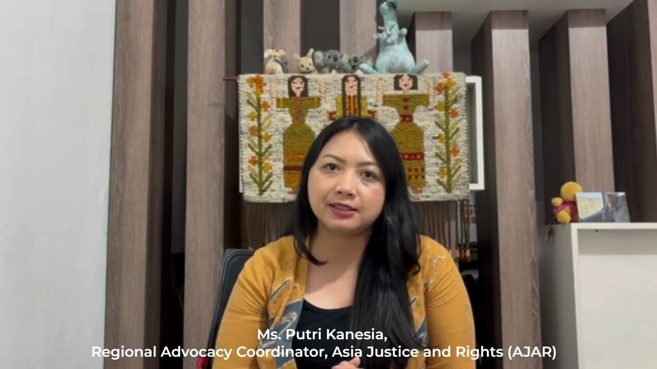 R2P at 20: Ms. Putri Kanesia, Regional Advocacy Coordinator, Asia Justice and Rights