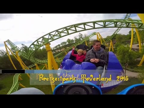 Freizeitpark Toverland 2015 - Sevenum - Themenpark - Clip 1 by kirmesmarku