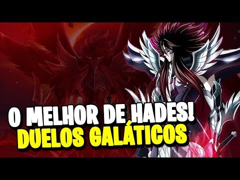 O MELHOR DE HADES DUELOS GALÁCTICOS RANK LENDÁRIO - Saint Seiya Awakening