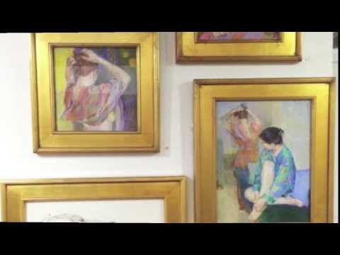 Student, Sydney McGinley Shows Her Work at the Barnstone Studios