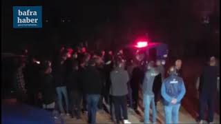 Bafra'da Köyün Ortak Arazisine Çökmeye Çalışan Şahsa Köylü İzin Vermedi