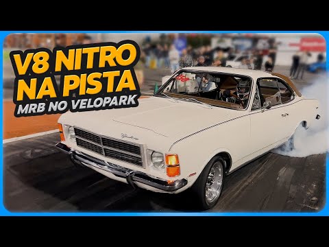 Opala V8 Mostrando a sua força no Velopark 2024/ Dalton Busato meu Pai na boléia