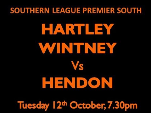Hartley Wintney v Hendon highlights 12th October 2021