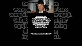 Download lagu Kata Bijak KH Abdurrahman Chudlori I Wong Alim Sing Pinter Ngaji Kuwi Lampu Ono Ing Dunyo Akhirat mp3