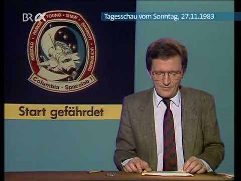 ARD Tagesschau vom 27.11.1983 - Shuttle STS-9 Start