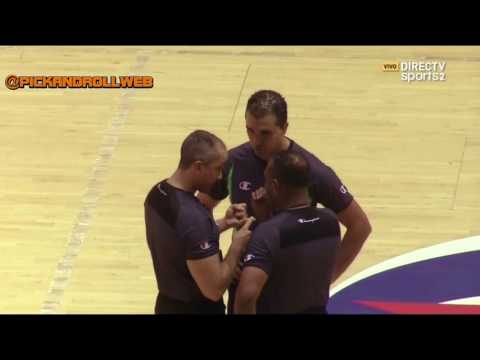 San Lorenzo Leones de Ponce Empujones y expulsiones #LDA2017 05 03 17