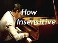 How Insensitive Piano Lesson Open Voicings JPC