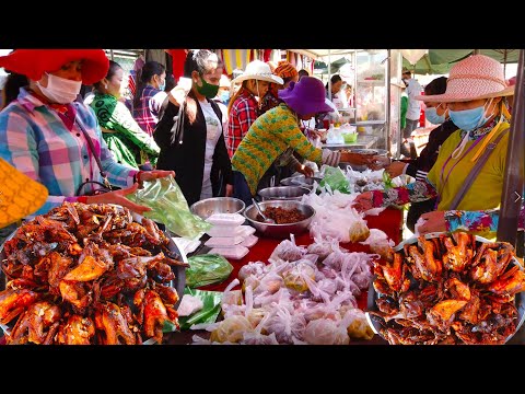 Veng Sreng Street Food - Real Street Food For Sales At Lunch Time