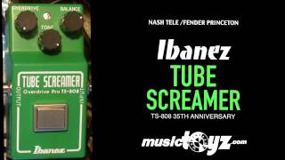 Video thumbnail for Ibanez TS808 35th Anniversary by musictoyznetwork
