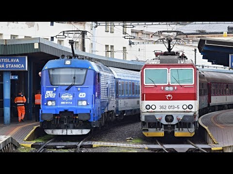 Vlaky Bratislava hlavná stanica