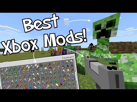 Smitty058 - NEW Top 5 Mods For Minecraft Xbox! Minecraft Bedrock Edition Mods Working on 1.18! December 2021!