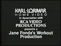 Warnings And In Credit Logos From Jane Fonda S New Workout 1985