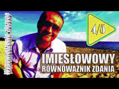 Zdania złożone: imiesłowowy równoważnik zdania 4/5 - #6 język polski