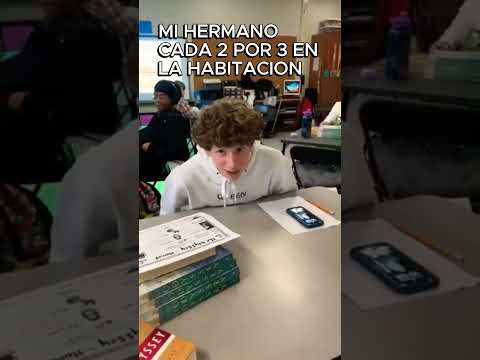 MI HERMANO CADA 2X3 EN MI HABITACION
