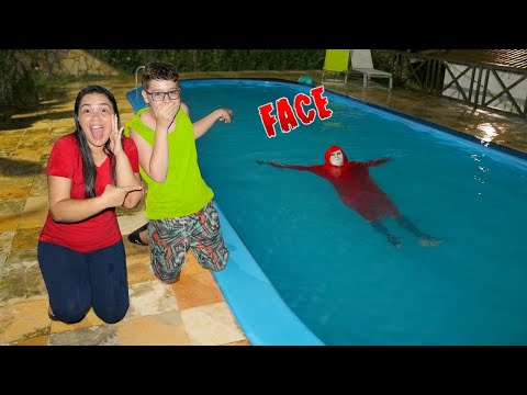 DERROTAMOS O FACE E O JOGAMOS NA PISCINA - Família Barroso