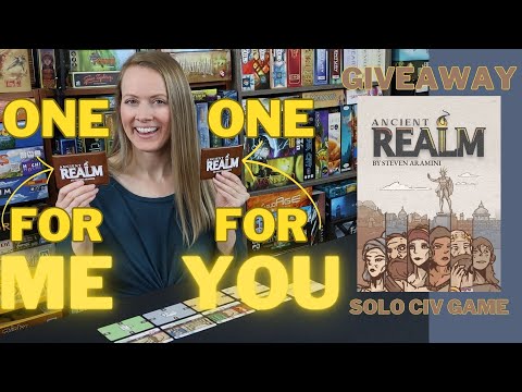 GIVEAWAY of a Pocket Civ Game! Check out ANCIENT REALM
