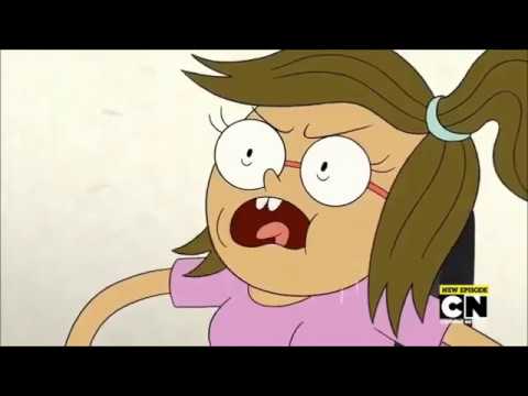 Regular Show Eileen Shouts Stop Talking