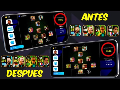 🏋️‍♂️COMO ENTRENAR JUGADORES en EFOOTBALL 2025 MOBILE ✅ POTENCIA e IMPULSA TUS JUGADORES AL 100%